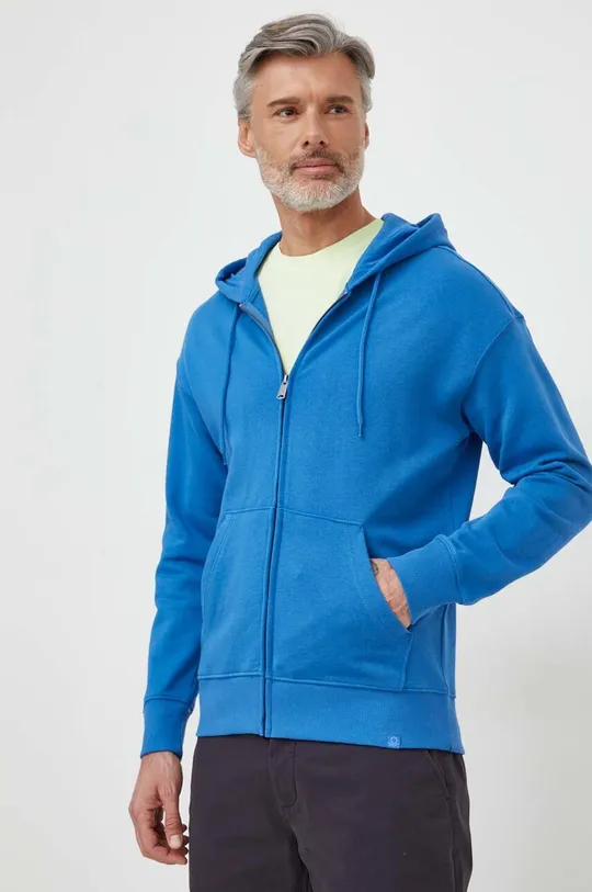 kék United Colors of Benetton pamut melegítőfelső Férfi