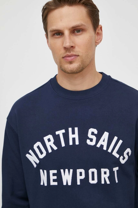 North Sails felpa in cotone Uomo