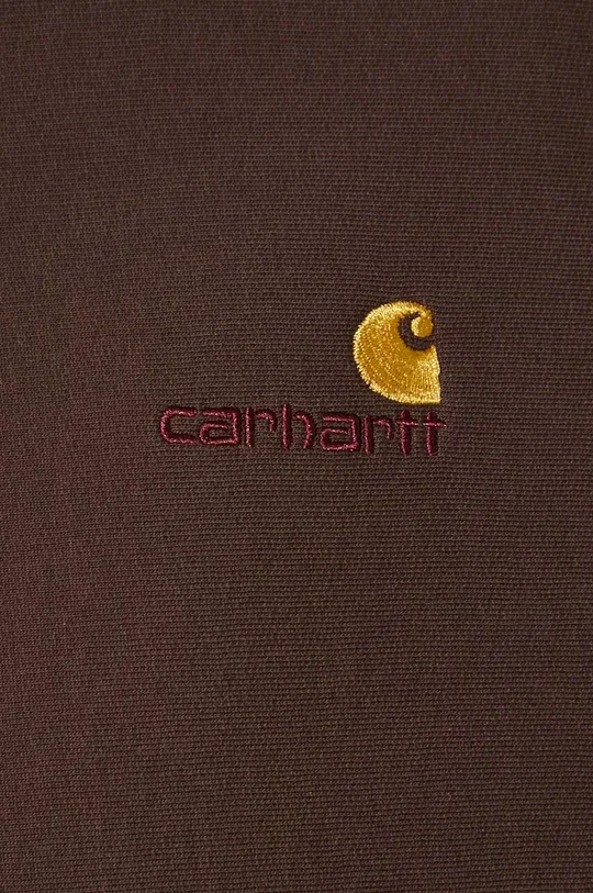 Carhartt WIP bluză Hooded American Script Sweat