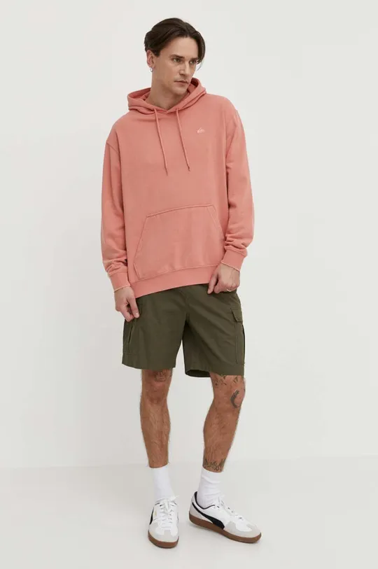 Pulover Quiksilver oranžna