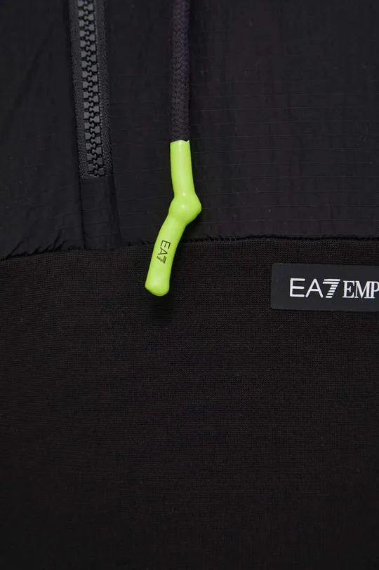 črna Pulover EA7 Emporio Armani