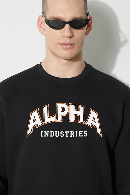 Alpha Industries felpa College Sweater Uomo