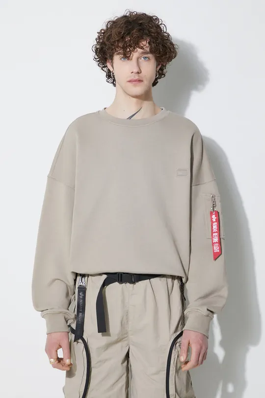 beige Alpha Industries sweatshirt Essentials RL Men’s