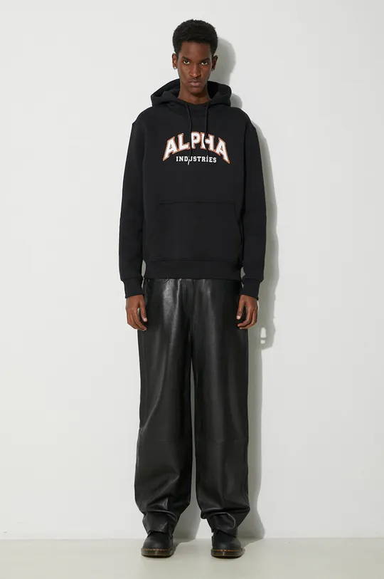 Alpha Industries sweatshirt College Hoody black