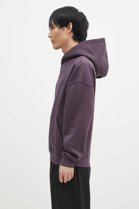 Alpha Industries felpa Logo BP Hoody 146336 violetto AW24