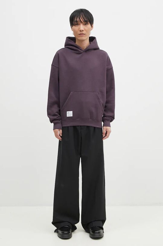 Alpha Industries sweatshirt Logo BP Hoody 146336 violet