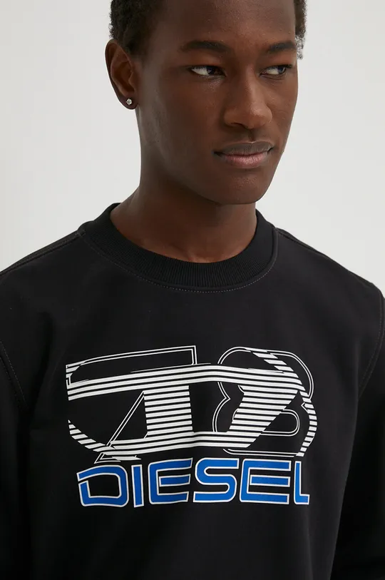 czarny Diesel bluza S-GINN-K43