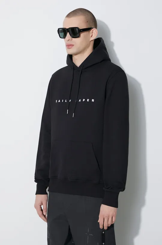 black Daily Paper cotton sweatshirt Alias Hood - New Men’s