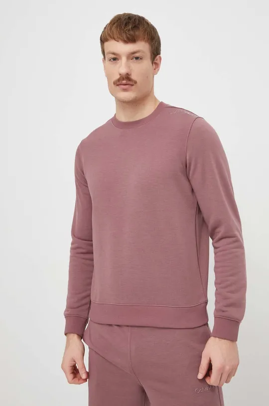 rózsaszín Calvin Klein Performance edzős pulóver