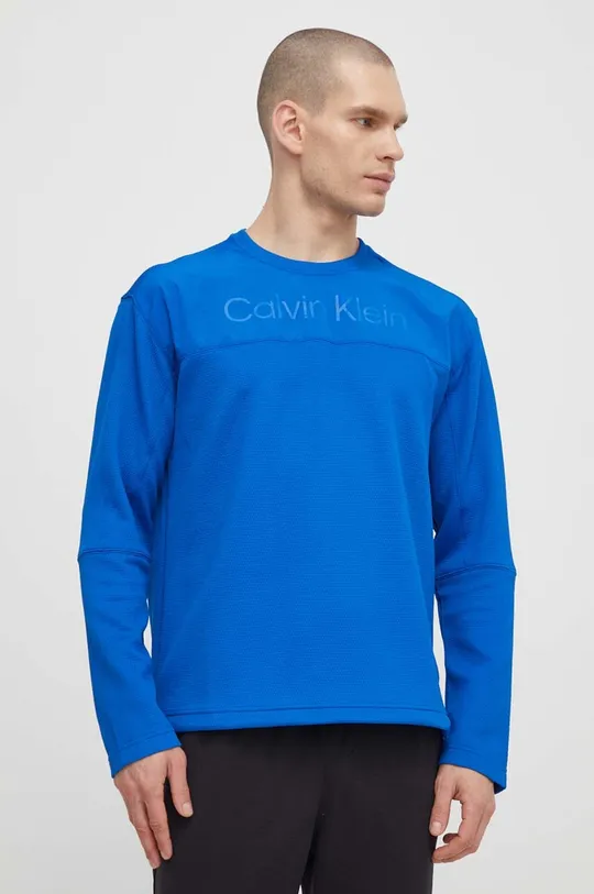 niebieski Calvin Klein Performance bluza treningowa Męski
