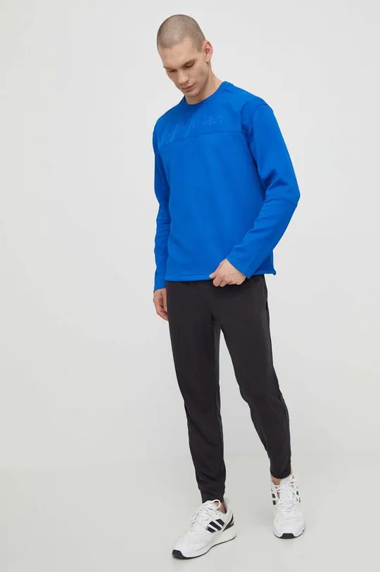 Calvin Klein Performance edzős pulóver kék