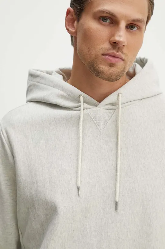 bež Bombažen pulover A.P.C. Hoodie Bruce