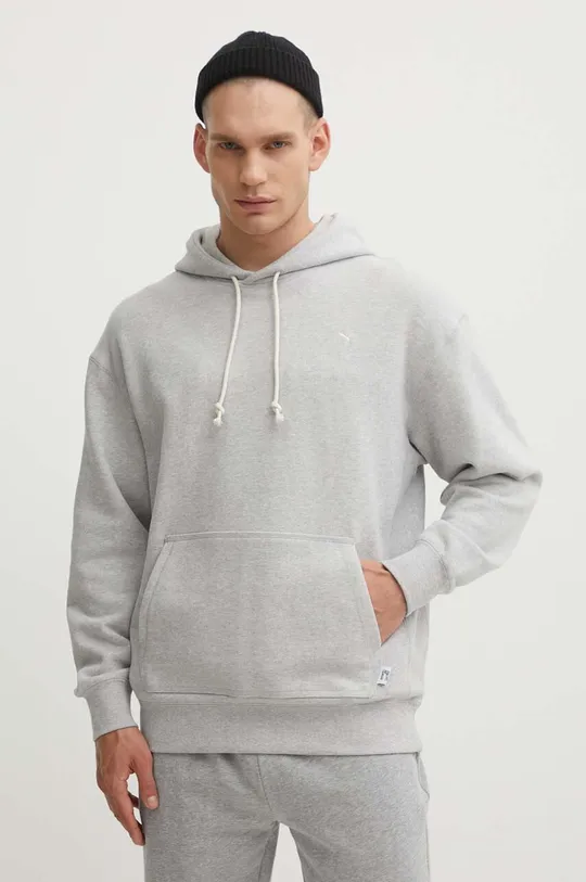 gray Puma cotton sweatshirt Men’s