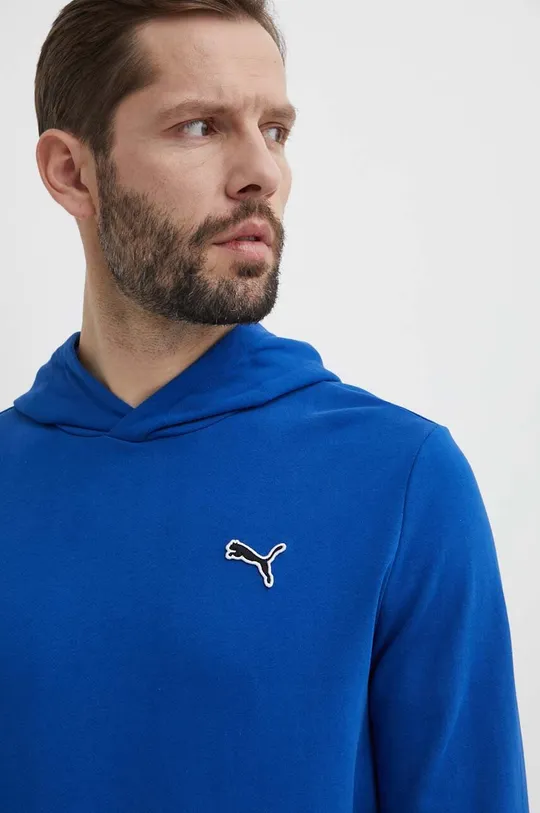 mornarsko modra Bombažen pulover Puma