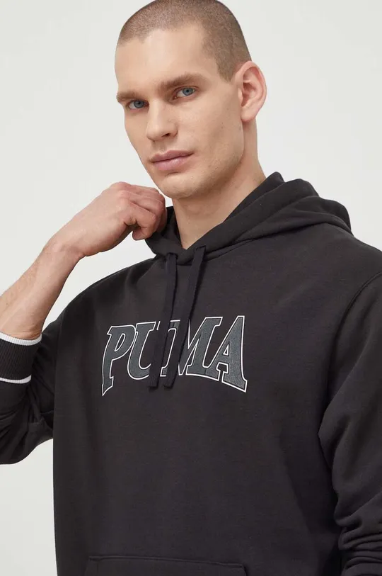 μαύρο Μπλούζα Puma SQUAD