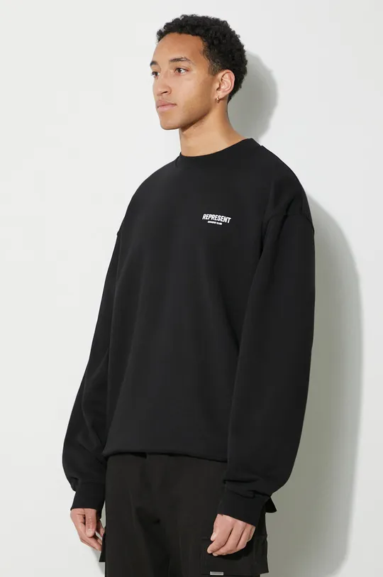 black Represent cotton sweatshirt Owners Club Sweater
