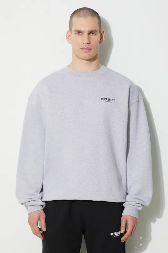 gray Represent cotton sweatshirt Owners Club Sweater