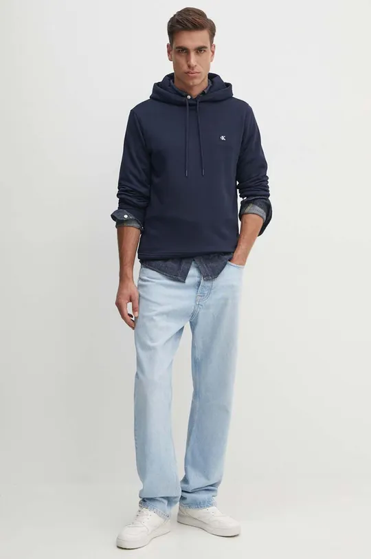Кофта Calvin Klein Jeans темно-синій