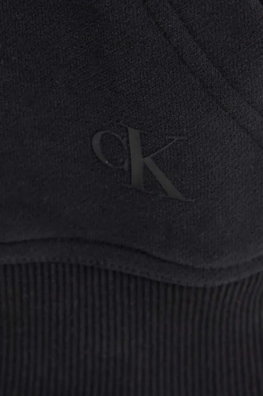 nero Calvin Klein Jeans felpa in cotone