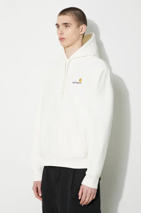 μπεζ Μπλούζα Carhartt WIP Hooded American Script Sweat