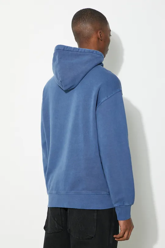 Carhartt WIP cotton sweatshirt Hooded Nelson Sweat blue