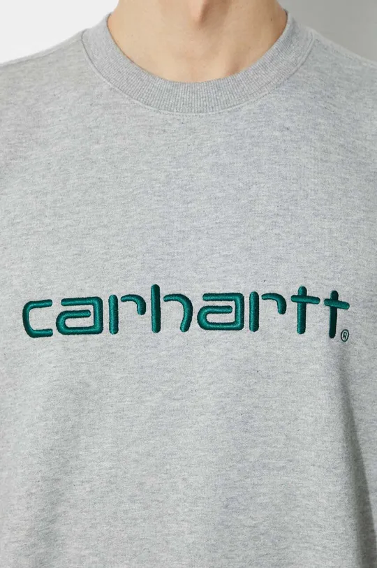 Carhartt WIP sweatshirt Carhartt Sweat Main: 58% Cotton, 42% Polyester Rib-knit waistband: 96% Cotton, 4% Elastane