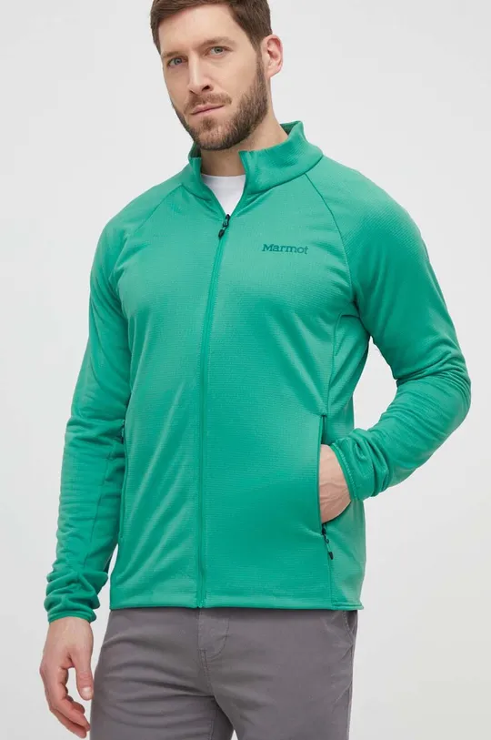 zelena Športni pulover Marmot Leconte Moški