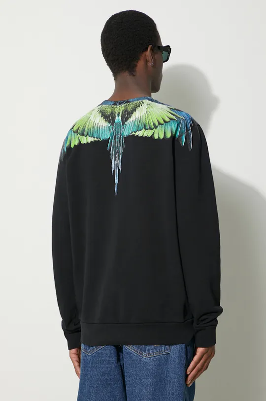 Marcelo Burlon hanorac de bumbac Icon Wings Regular Crewneck 100% Bumbac