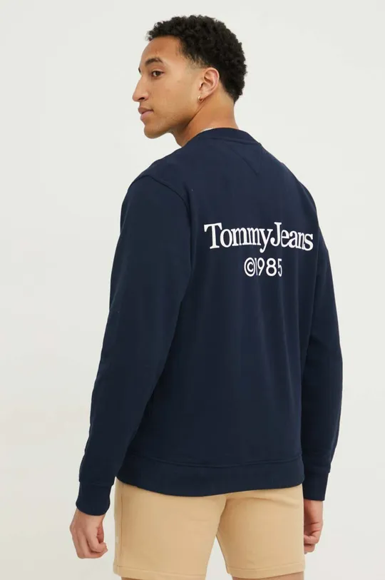 Bavlnená mikina Tommy Jeans Základná látka: 100 % Bavlna Elastická manžeta: 95 % Bavlna, 5 % Elastan