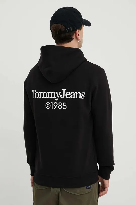 Bavlnená mikina Tommy Jeans Základná látka: 100 % Bavlna Elastická manžeta: 95 % Bavlna, 5 % Elastan