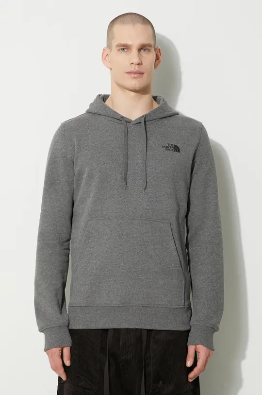 gray The North Face sweatshirt M Simple Dome Hoodie Men’s