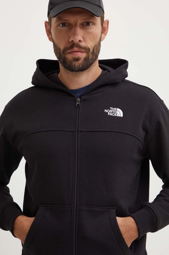 černá Mikina The North Face M Essential Fz Hoodie