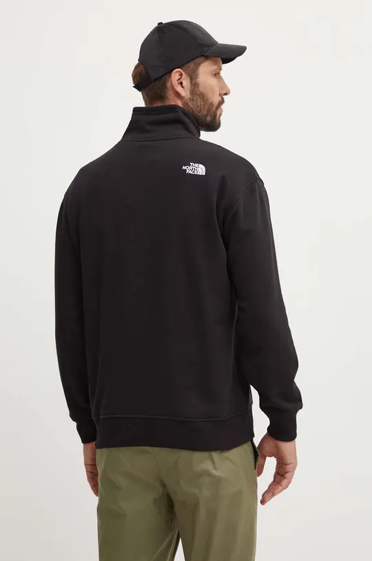 The North Face sweatshirt M Essential Qz Crew 70% Cotton, 30% Polyester