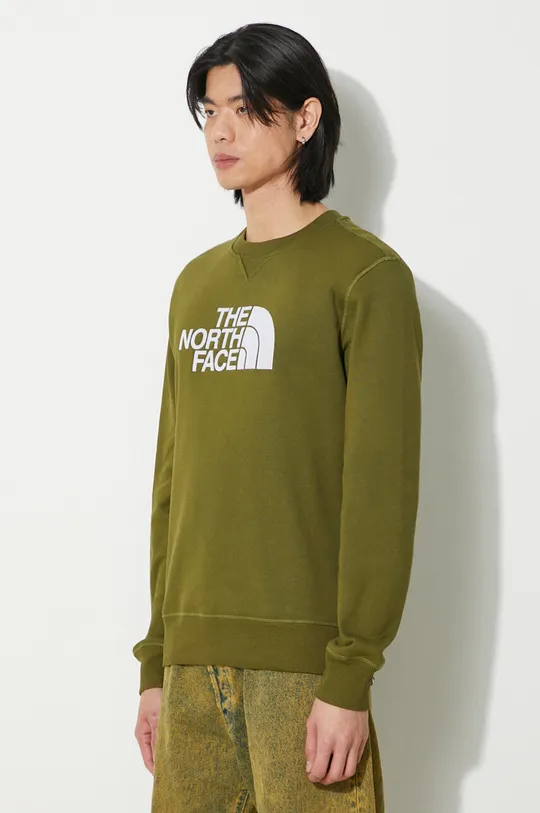 πράσινο Βαμβακερή μπλούζα The North Face M Drew Peak Crew