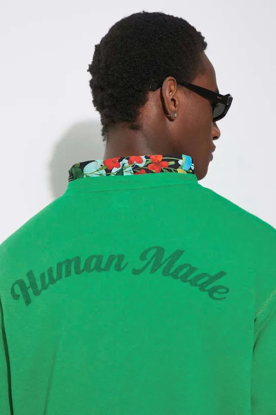 zelena Pamučna dukserica Human Made Tsuriami Sweatshirt