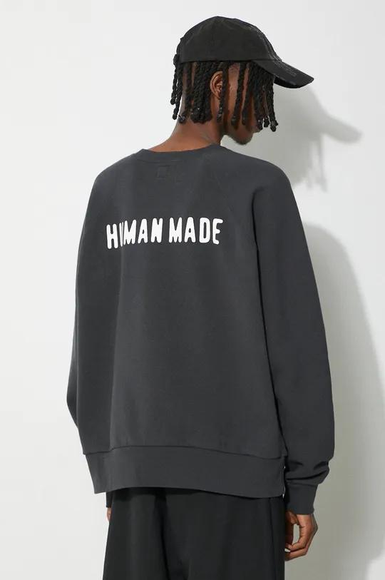 Human Made sweatshirt Sweatshirt Fabric 1: 80% Cotton, 20% Polyester Fabric 2: 100% Cotton
