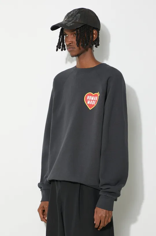 μαύρο Μπλούζα Human Made Sweatshirt