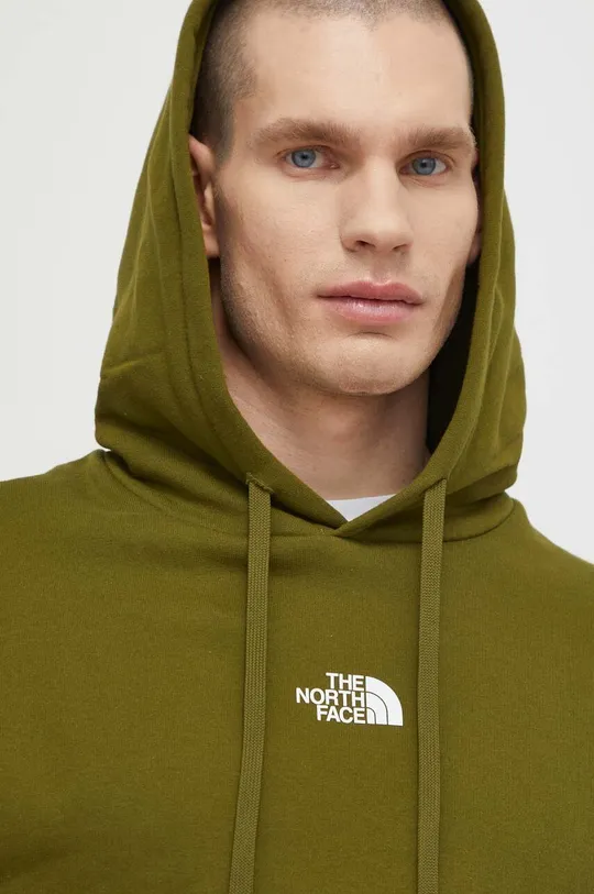 πράσινο Βαμβακερή μπλούζα The North Face