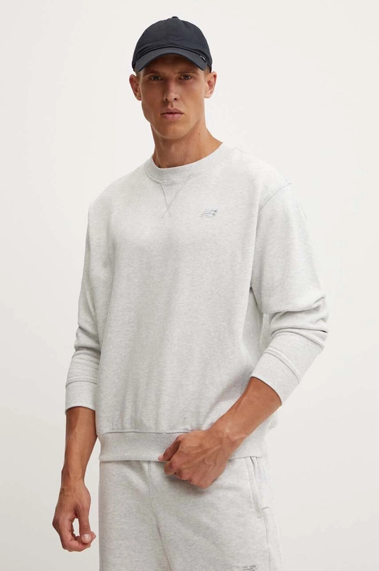 gray New Balance cotton sweatshirt Men’s