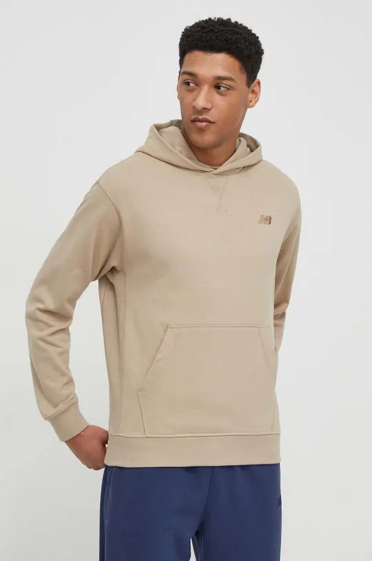 beige New Balance cotton sweatshirt Men’s
