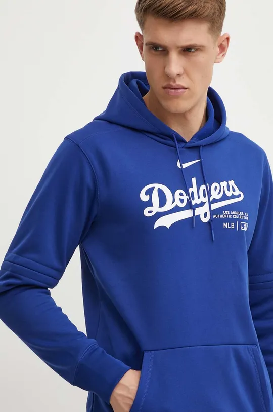vijolična Pulover Nike Los Angeles Dodgers Moški