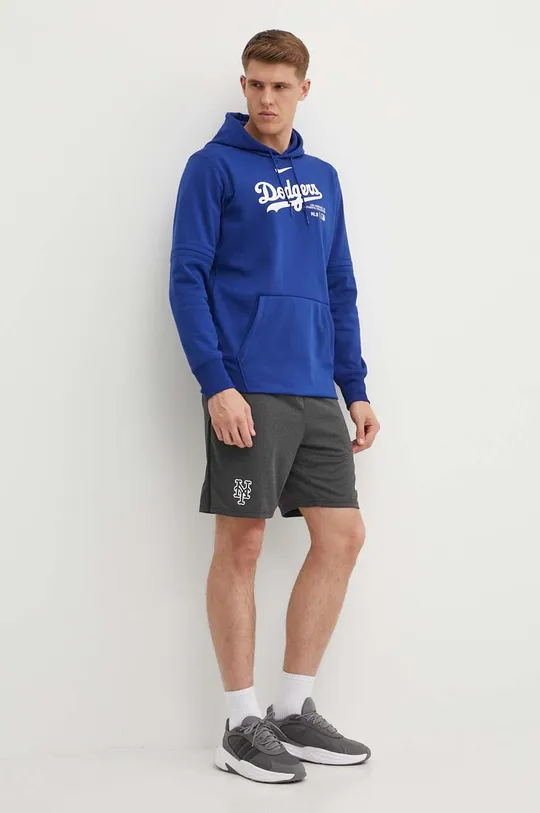 Pulover Nike Los Angeles Dodgers vijolična