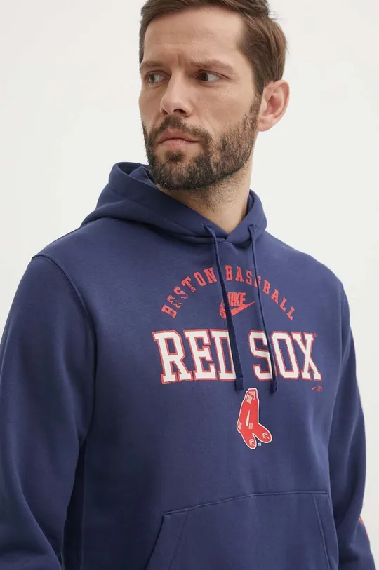 голубой Кофта Nike Boston Red Sox