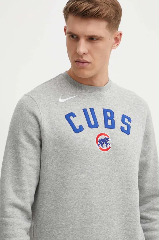 grigio Nike felpa Chicago Cubs