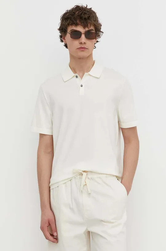 beżowy Theory polo