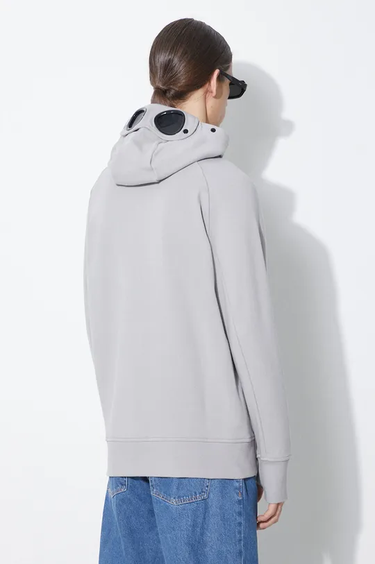 C.P. Company cotton sweatshirt Diagonal Raised Fleece Goggle gray