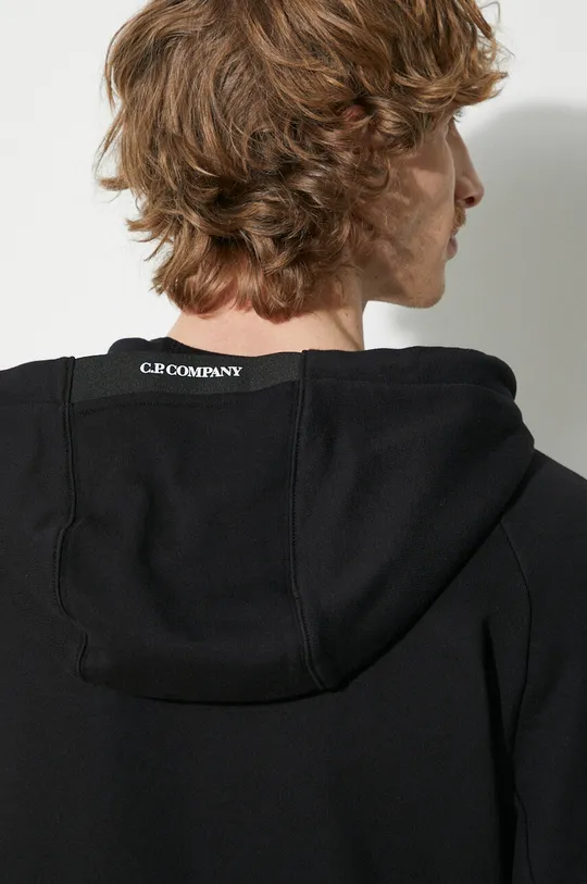 Βαμβακερή μπλούζα C.P. Company Diagonal Raised Fleece Zipped Ανδρικά