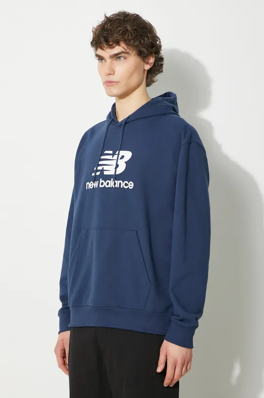 navy New Balance sweatshirt Sport Essentials