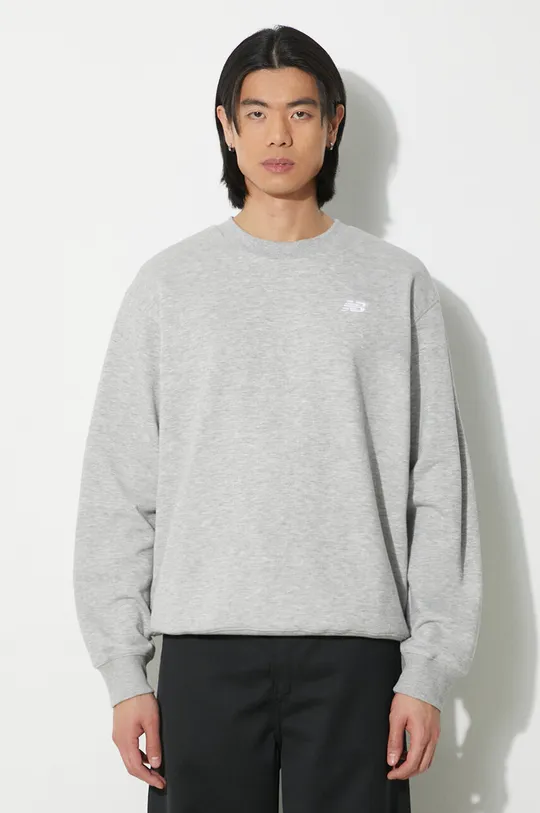 gray New Balance sweatshirt Sport Essentials Men’s