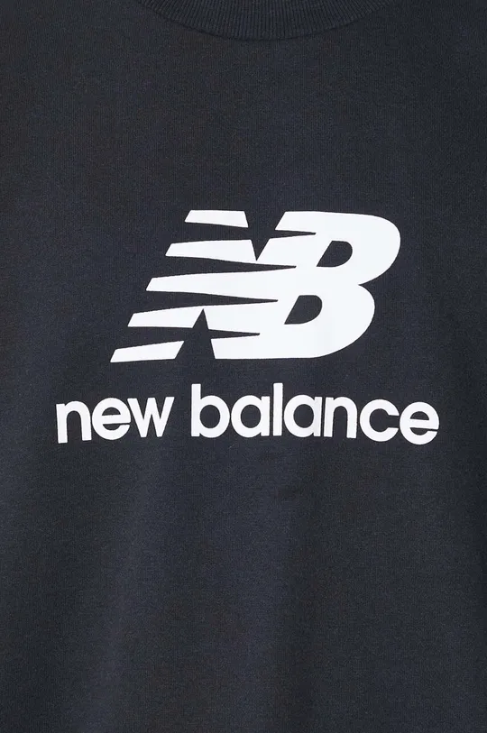 Μπλούζα New Balance Stacked Logo French